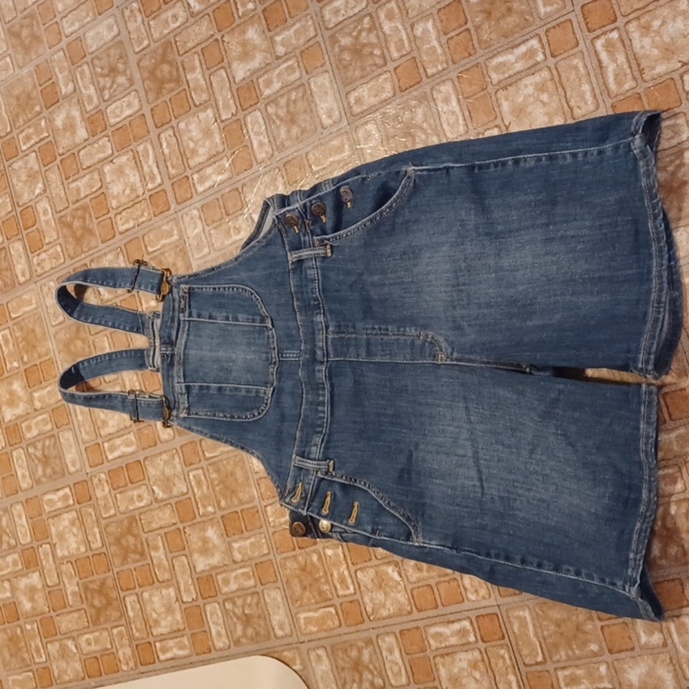 Lee bibed shorts Jean shorts women's size medium